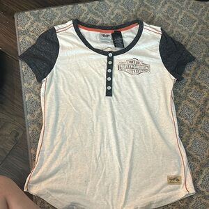 Harley Davidson short sleeve shirt
